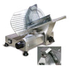 Omcan 195S (13607) Meat Slicer, Gravity Feed, 8" Dia. Carbon Steel Blade, Fixed Blade Sharpener
