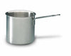 Bourgeat bain-marie without lid: Diameter 7 1/8 in., height 7 1/8 in., 5 quarts