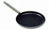Bourgeat crepe pan: Diameter 11 in. , height 3/4, 1 1/4 quarts