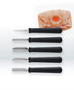 Soap Carving Set, 5 pieces 1 x 2580050 (Carving Tool A2), 1 x 2580350 (Carving Tool E1), 1 x 2581050 (Carving Tool A1), 1 x 2581150 (Carving Tool A3), 1 x 2583650 (Thai knife)