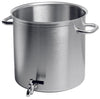 EXCELLENCE stockpot with tap WITHOUT LID: 15.75 x 15.75 - 53 Quart