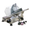 Omcan 195F (13606) Meat Slicer, Gravity Feed, 8" Dia. Carbon Steel Blade, Removable Blade Sharpener