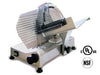 Omcan 250E (13620) Meat Slicer, 10" Dia. Carbon Steel Blade, Anodized Aluminum Body