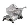 Omcan 275F (13625) Gravity Meat Slicer, 11" Dia. Carbon Steel Blade, Belt Driven Blade Attachmentss, Anodized Aluminum Body, 0.35 HP