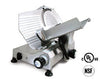 Omcan 300E (13628) Meat Slicer, 12" Dia. Carbon Steel Blade, Anodized Aluminum Body