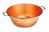 Heavy jam pan - solid copper - Bourgeat: Diameter 14 1/8 in. , height 5 1/8 in. , 8.5 quarts 1 mm thickness