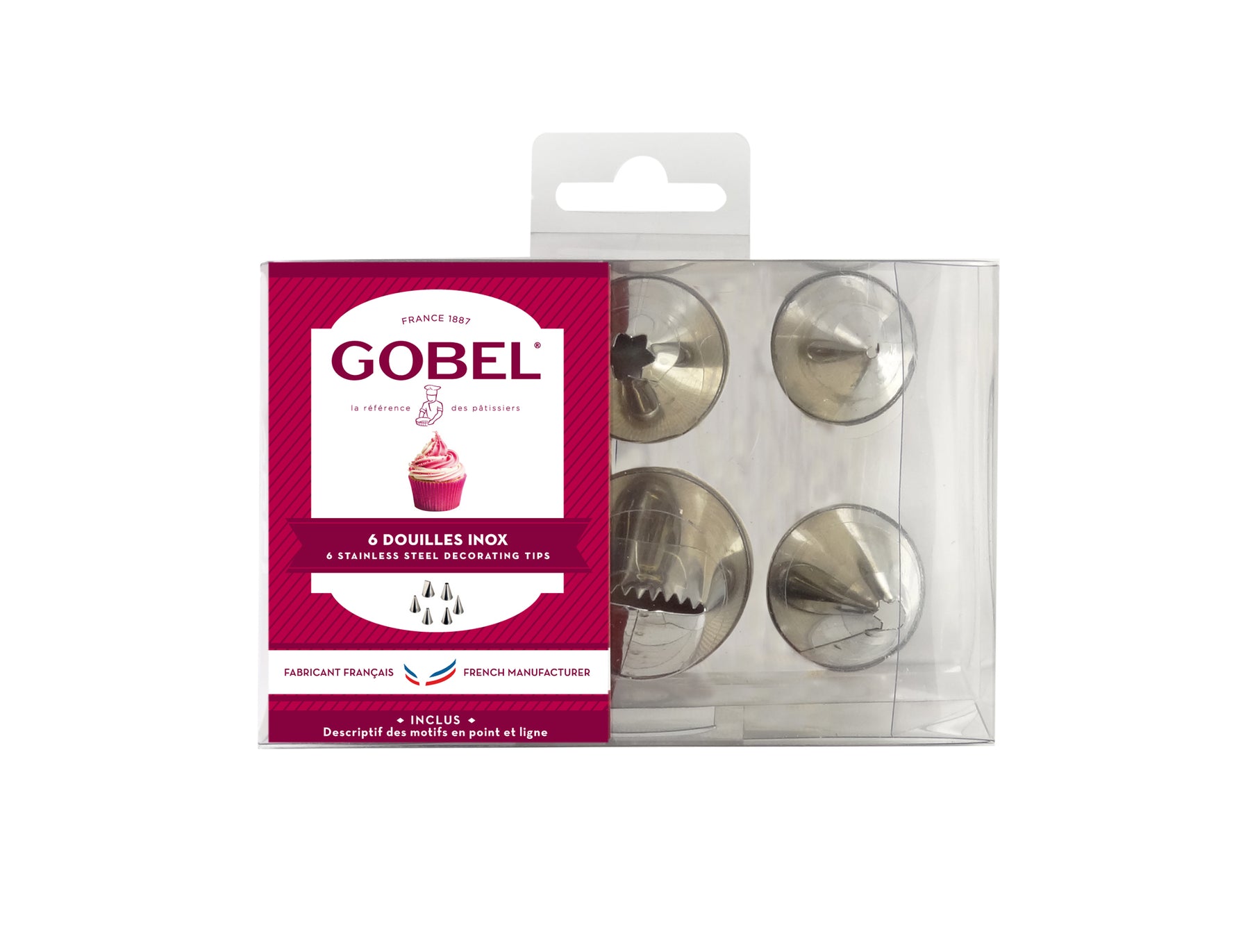 Picture of Gobel Icing tips (6 units)