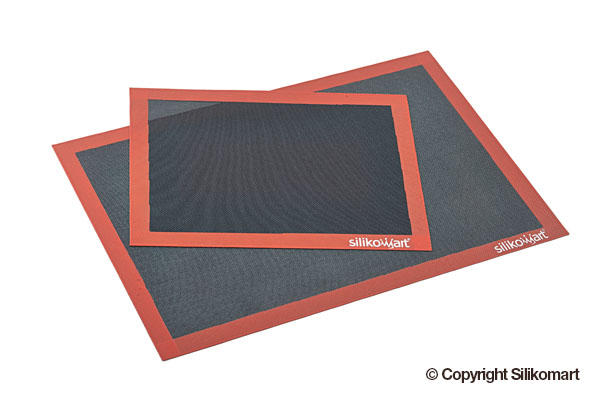 Silikomart Air Mat Perforated Silicone-Fiberglass Baking Mat 11-7/8 inch x 15-3/4 inch (300 Millimeters x 400 millimeters)