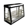 Omcan FW-2-3 (21571) Display Warmer, D 52" x W 25.5" x H 35.5", Adjustable Trays & Glass On All Sides