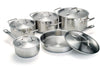 Homichef Cookware Set Stainless Steel Sauce Pan Cookware Set