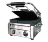 Omcan PA10170 (19935) Sandwich Grill, single, 9.75" x 10.5" Grill Surface, Cast Iron Ribbed Top & Bottom Grilling Surface