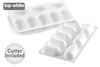 PILLOW Mold Size: 3.2 in. x 1.7 in. H 1.3 in. Volume: 2.7 oz.
