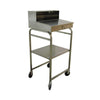 Omcan RDM (13511) Mobile Receiving Desk, Locking Storage Compartment, Stainless Steel