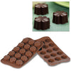 Silikomart SCG08 Fleury Chocolate Mold, Make 15 Pieces 0.30 oz. Per Quantity
