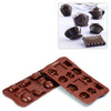 Silikomart SCG17 Tea Time Chocolate Mold, Make 12 Pieces From 0.17 to 0.34 oz