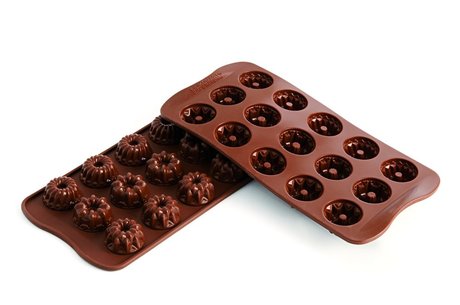 Tiger Crown Chocolate Mold Clear 185 x 240 x 18mm Mold Kirari Heart Curve 5 Pet 3D 1190, Men's, Size: 18524018
