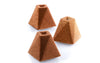 Mini Pyramid mold - Makes 77 pieces Volume: 0.37 oz./Unit (10 g)