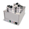 Omcan TS9099 (11390) Triple Food Warmer, 3 x 4 Quarts Capacity